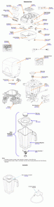 Diagram Diagram and Parts List for HBH850-SA-P  Hamilton Beach Blender